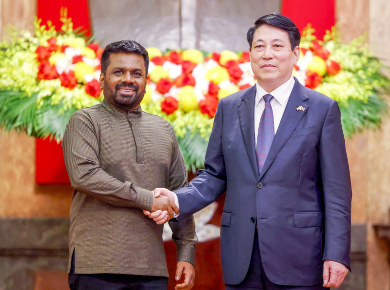 ජනපති වියට්නාම ජනපති හමුවෙයි